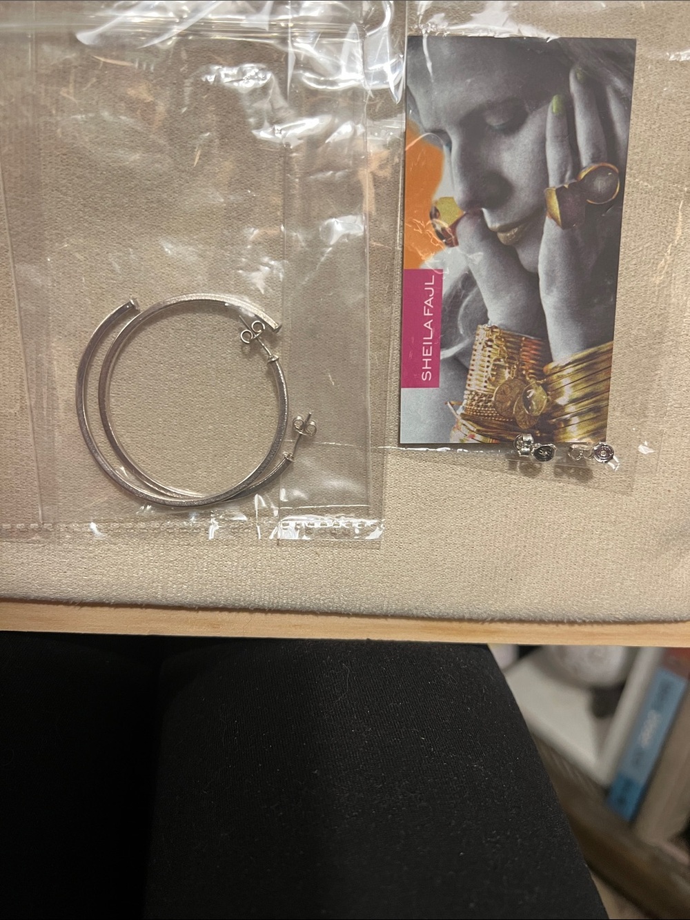Sheila Fajl Silver Hoop Earrings - Polished Silver Hoop